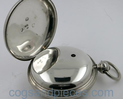 Ilbery, duplex, centre seconds pocket watch