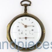 Doctors dial verge pocket watch