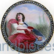 enamel verge pocket watch