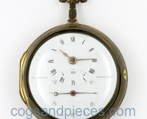 Doctors dial verge pocket watch