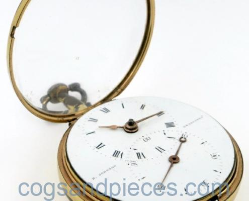 Doctors dial verge pocket watch