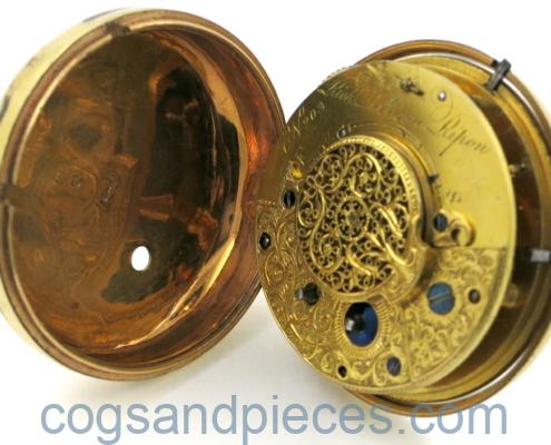 Doctors dial verge pocket watch
