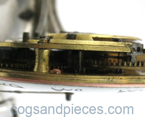 Ottoman verge pocket watch