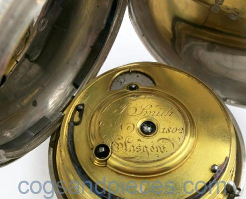 Scottish verge pocket watch