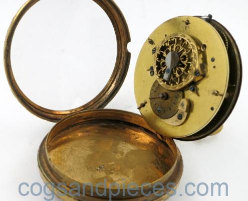 enamel verge pocket watch