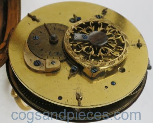 enamel verge pocket watch