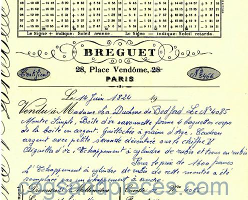 Breguet No. 4085 3rd Series