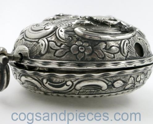 Repousse Pocket Watch
