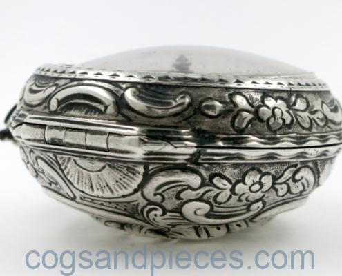 Repousse Pocket Watch