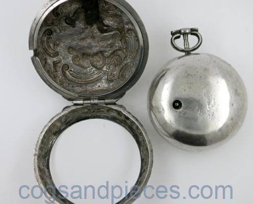 Repousse Pocket Watch