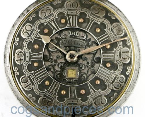 Repousse Pocket Watch