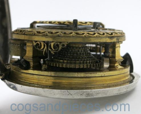 Repousse Pocket Watch