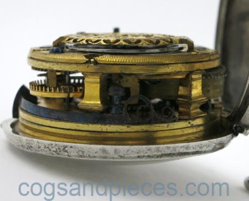Repousse Pocket Watch