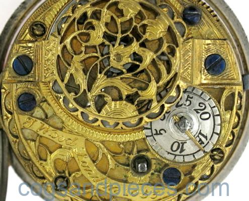 Repousse Pocket Watch