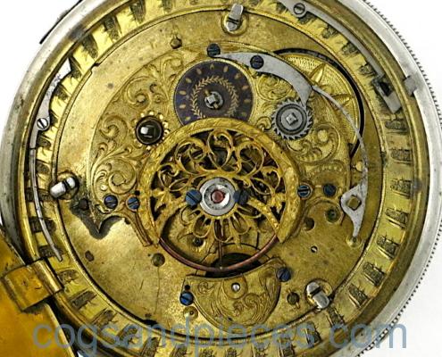 French Gilt Quarter Repeater
