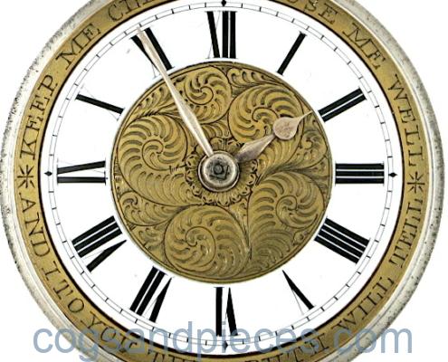 Keep Me Clean Pocket Watch