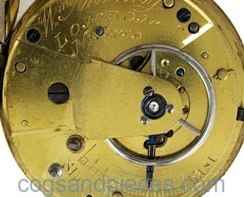 William Anthony London Pocket Watch