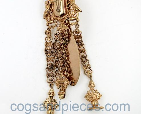 Gilt chatelaine