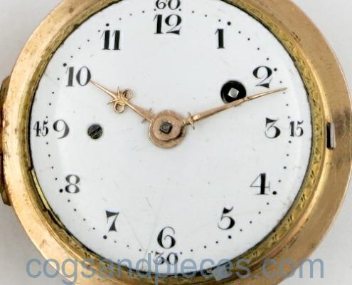 Gold & agate repeating pocket watch