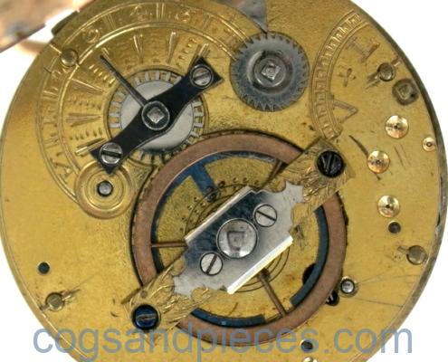 Gold & agate repeating pocket watch