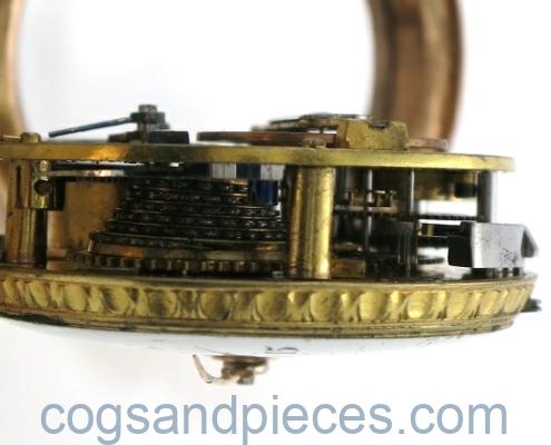 Gold & agate repeating pocket watch
