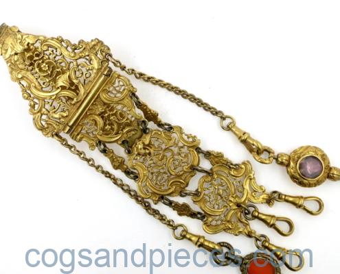 pocket watch chatelaine
