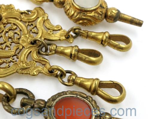 pocket watch chatelaine