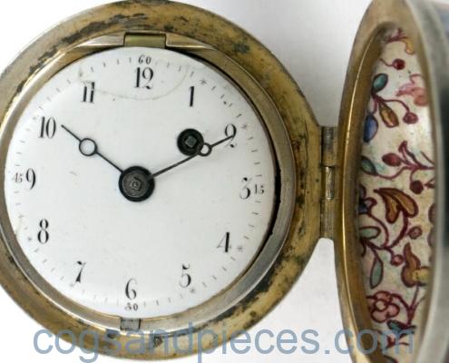 Vienna enamel ball watch
