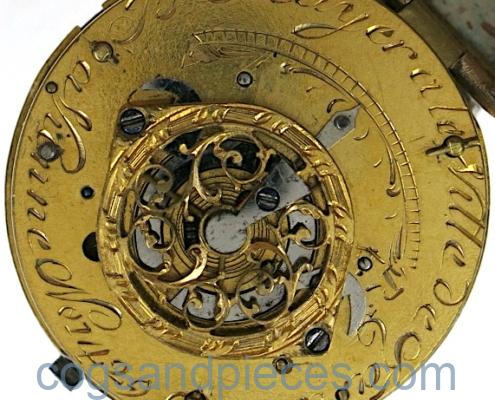 Vienna enamel ball watch