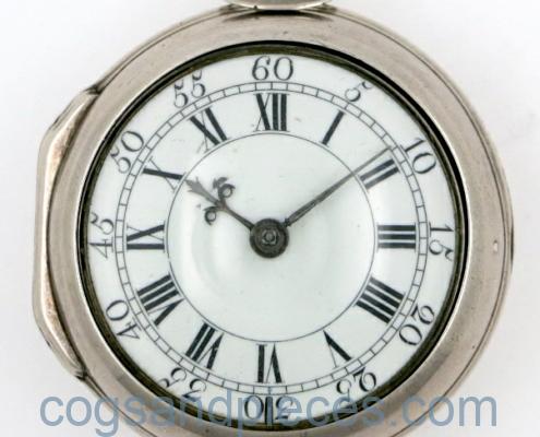John Ellicott cylinder pocket watch