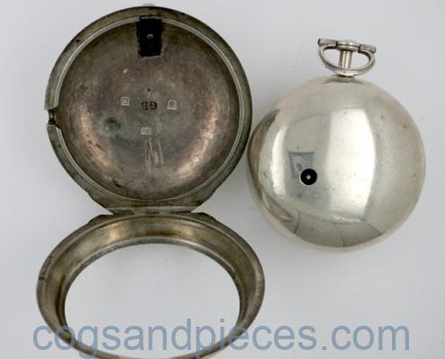 John Ellicott cylinder pocket watch