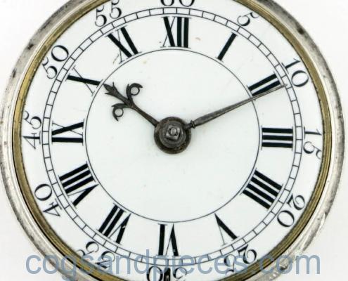 John Ellicott cylinder pocket watch