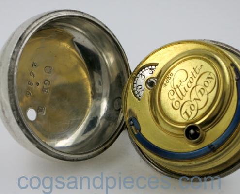 John Ellicott cylinder pocket watch