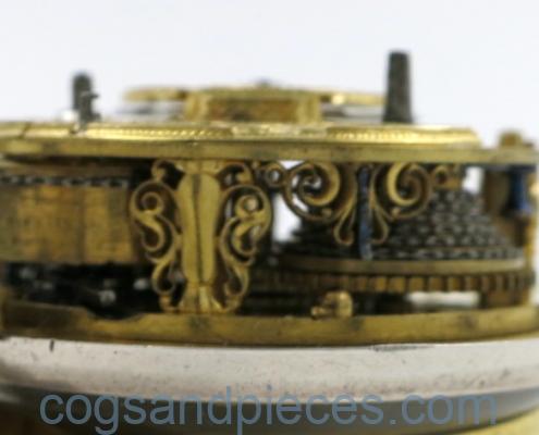John Ellicott cylinder pocket watch