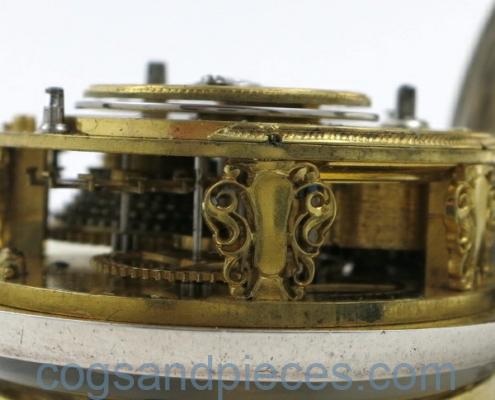 John Ellicott cylinder pocket watch