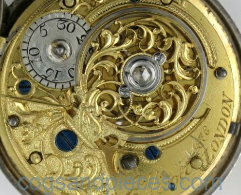 John Ellicott cylinder pocket watch